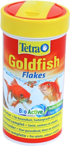 TETRA Vlokkenvoeder Animin Goldfish BioActive - BioActive formule, betere kleur & vitaliteit - 250 ml