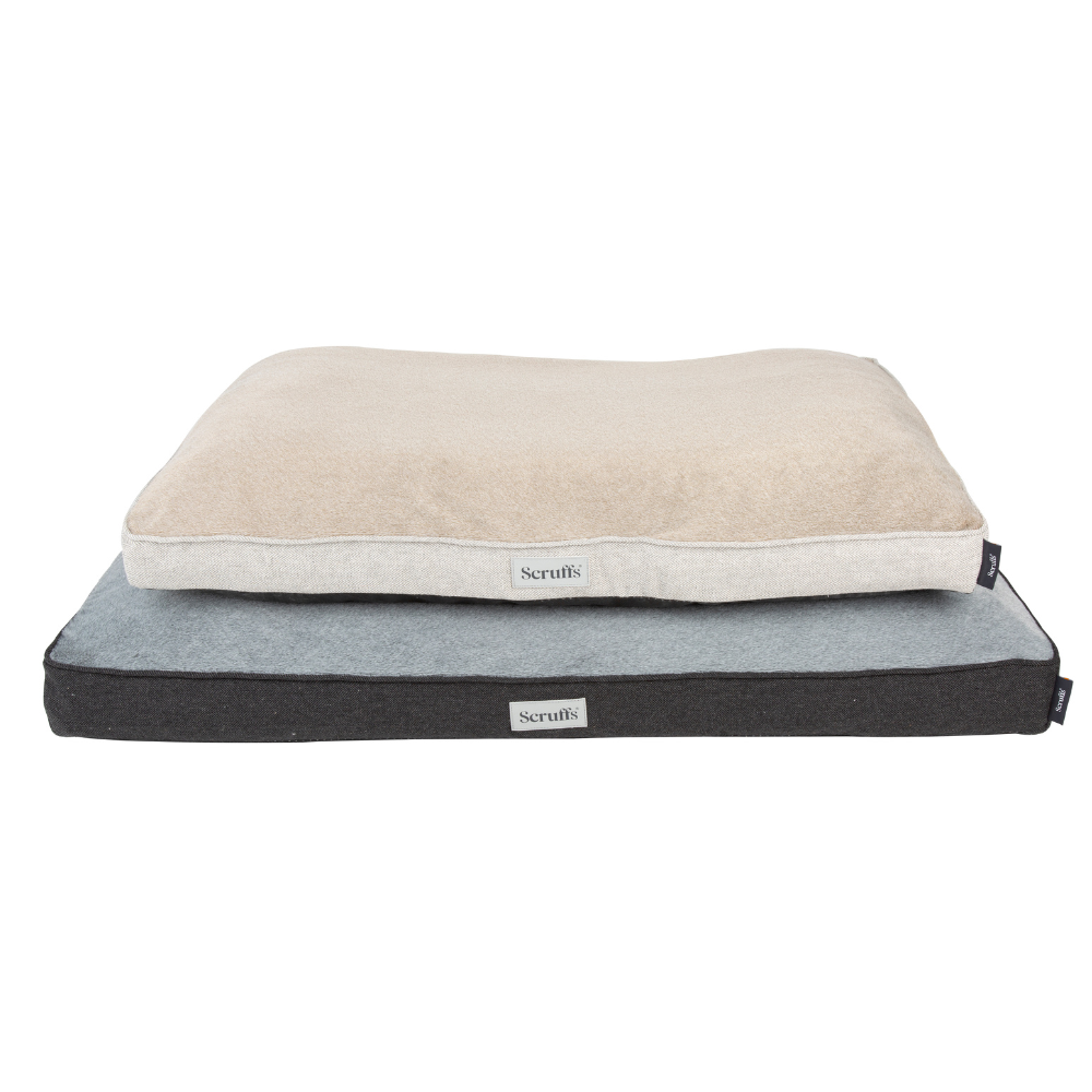 Scruffs Orthopedisch Hondenkussen Harvard 120×75 cm – Grafietgrijs