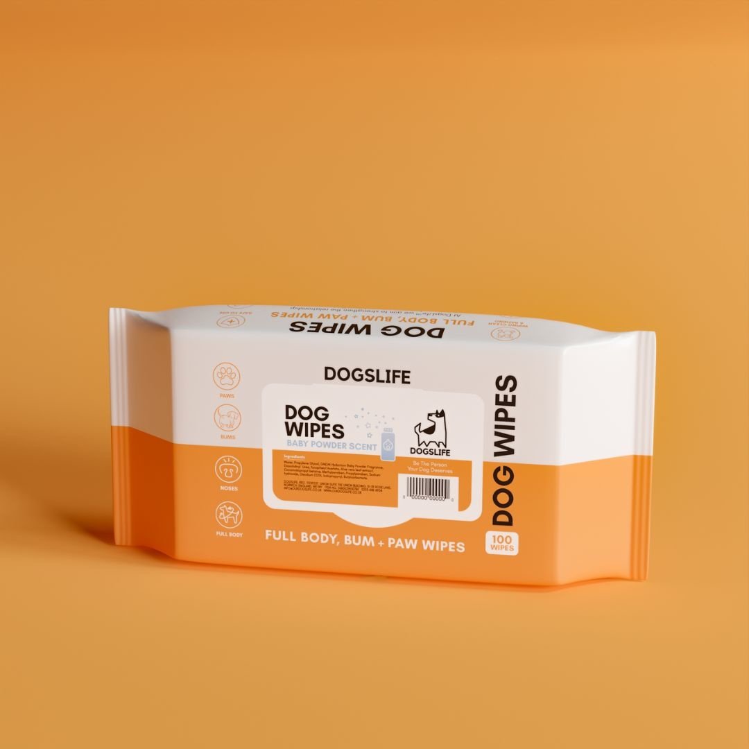 DogsLife Dog Grooming Wipes - 20 Stück - Natürlich desodorierend