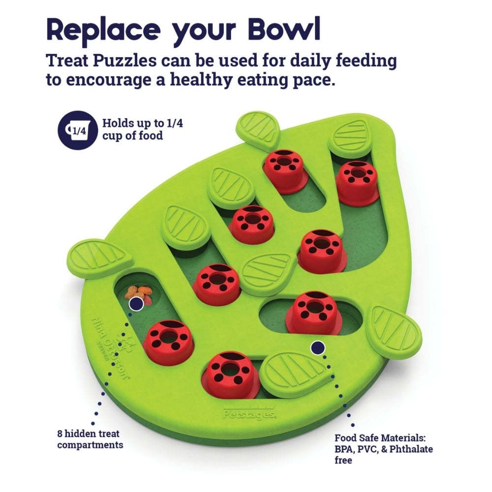 Petstages Kattenpuzzel Buggin' Out Puzzle & Play – Uitdagend Speelgoed