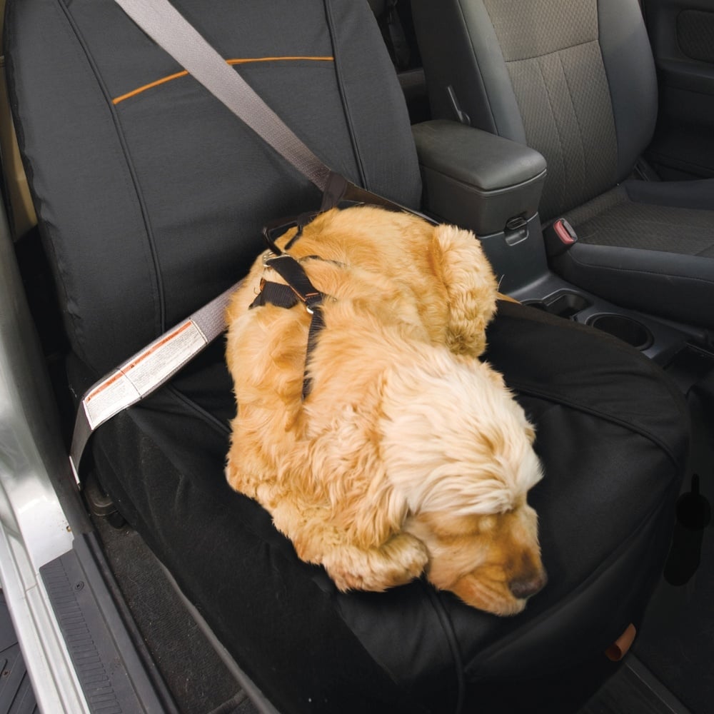 Kurgo Honden Zitplaats Bescherming Rover Bucket Seat Cover - Zwart