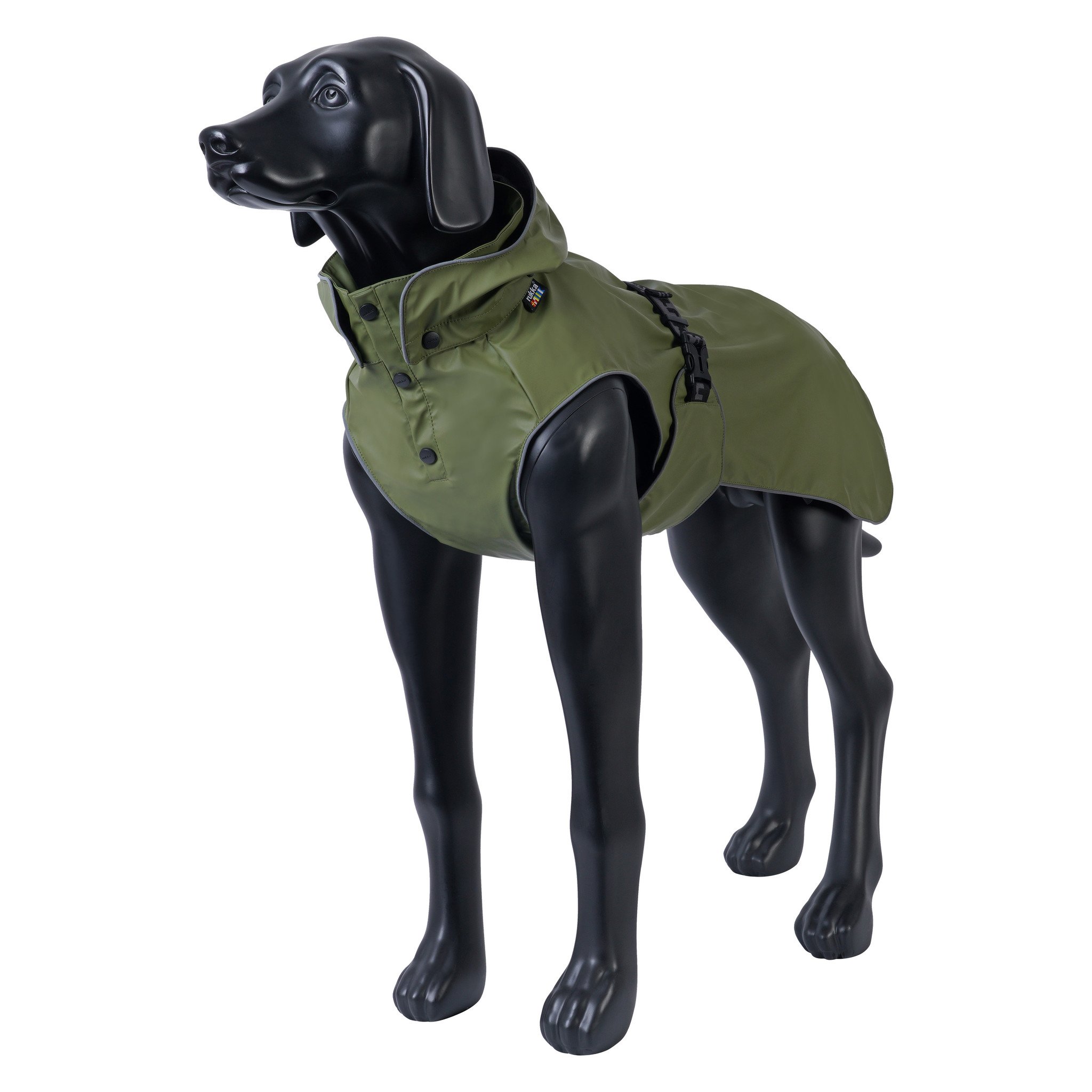 Rukka hondenjas Streamy ECO Raincoat 50 cm – Waterproof groen