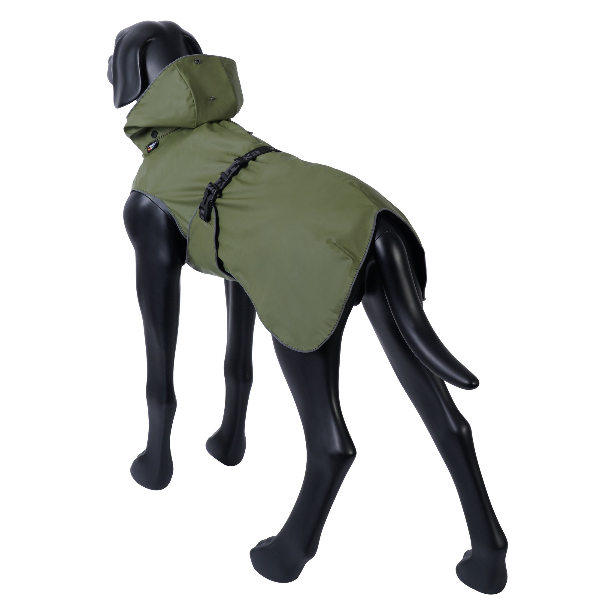 Rukka hondenjas Streamy ECO Raincoat 50 cm – Waterproof groen