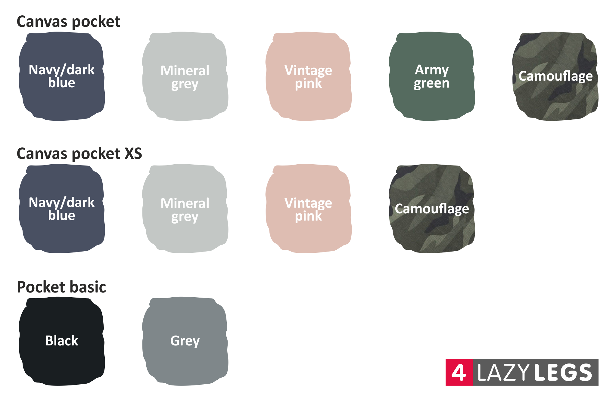 4Lazylegs hondenrugzak 4LazyLegs Canvas S - Grijs – tot 15 kg