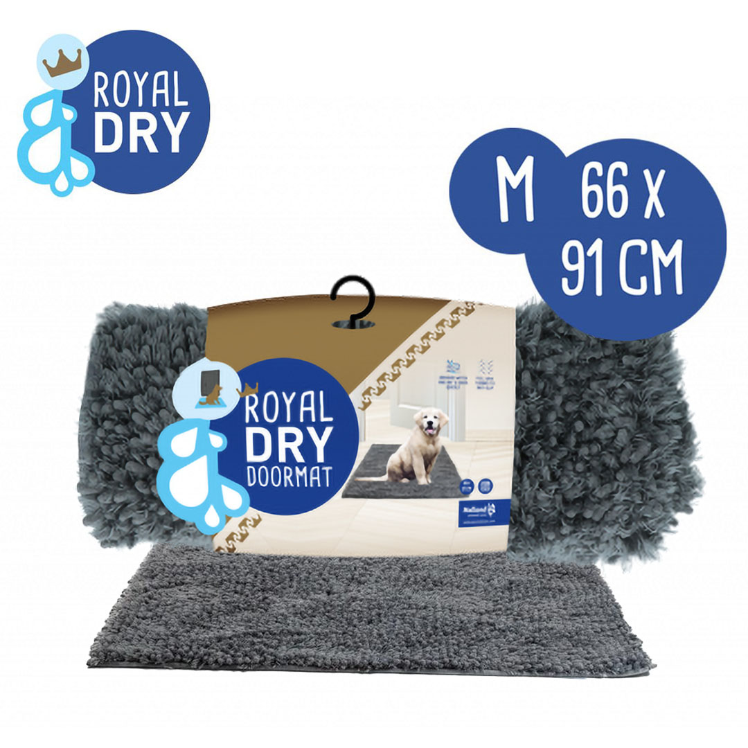 Royal Dry paillasson en microfibre pour chien M (66 x 91 cm)
