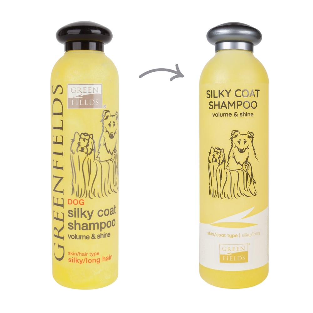 Greenfields Hundeshampoo Silky Coat 270 ml - Speziell für langhaariges Fell