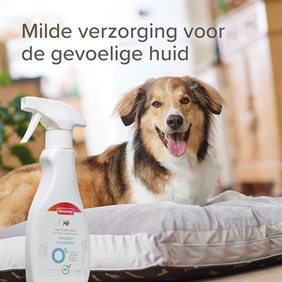 BEAPHAR Spray bij Jeuk huidverzorging voor honden & katten Aloe Vera, Teunisbloem- & Castor-olie - Verzacht & hydrateert