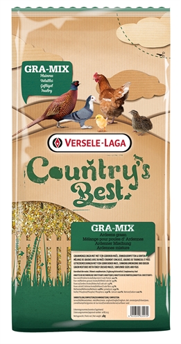 VERSELE-LAGA Aanvullende graanmengeling GRA-MIX Ardeens Graan - fijn gebroken maïs, erwten en zonnebloempitten - 4 kg