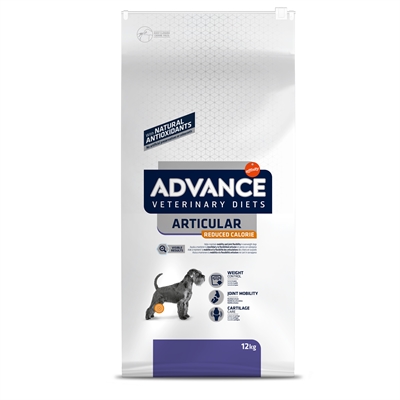 ADVANCE VETERINARY DIET Hondenvoer Articular Gewrichten Minder Calorieën - Glucosamine, Chondroïtine & Omega-3 - 12 kg