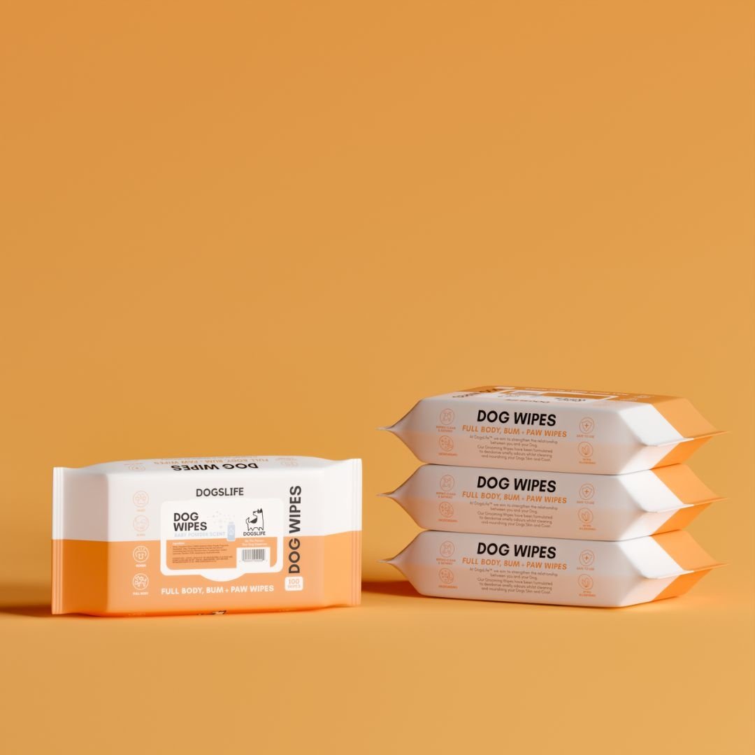 DogsLife Dog Grooming Wipes - 20 Stück - Natürlich desodorierend