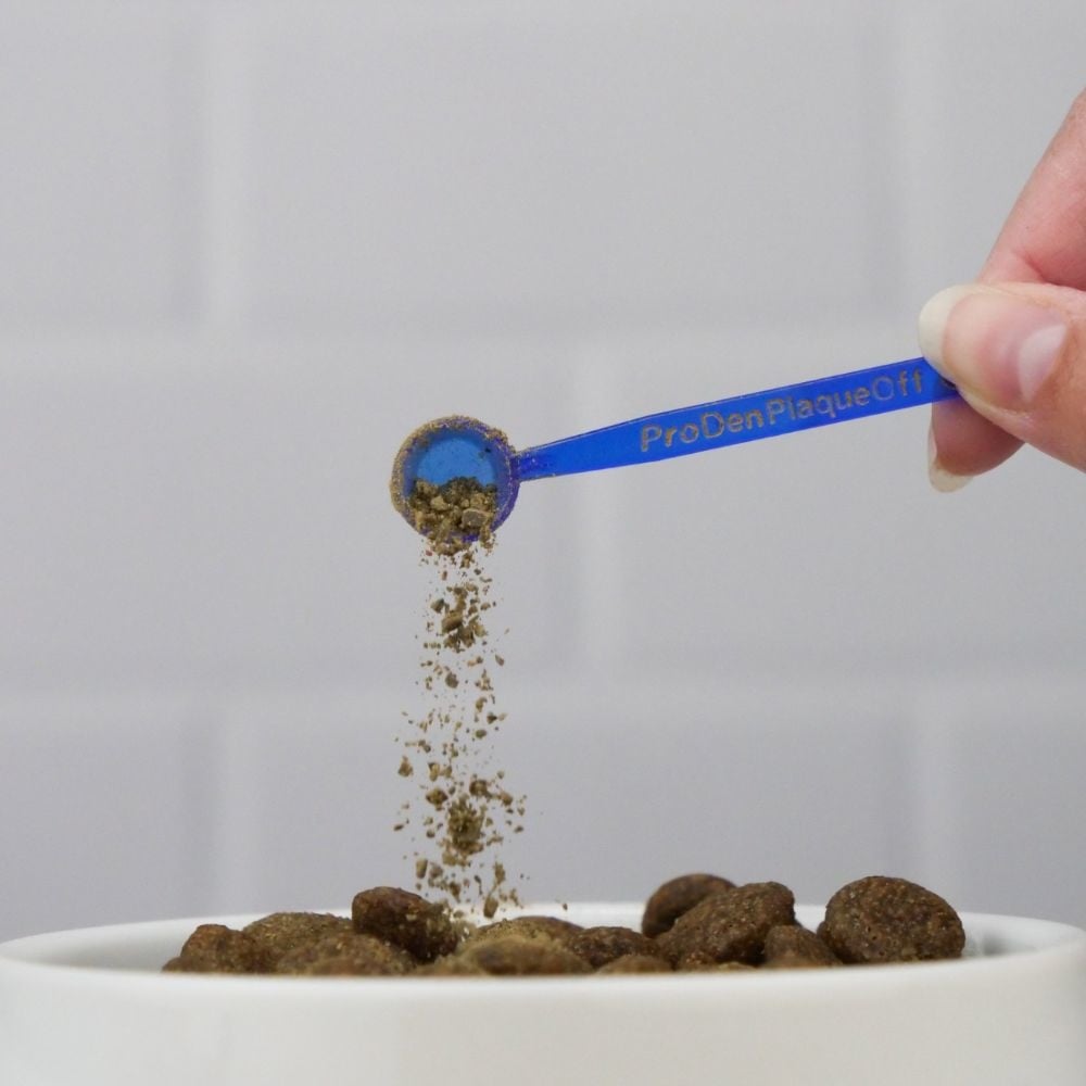 ProDen PlaqueOff Poeder voor Honden 60g – Natuurlijke frisheid