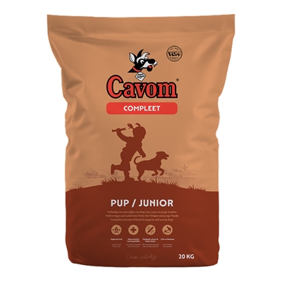 Cavom Compleet Pup/Junior hondenbrokken