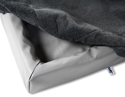BIA Fleece hoes Bia-7 Isolerend, vochtabsorberend & wasbaar 40°C - Grijs - 120x100x15 cm