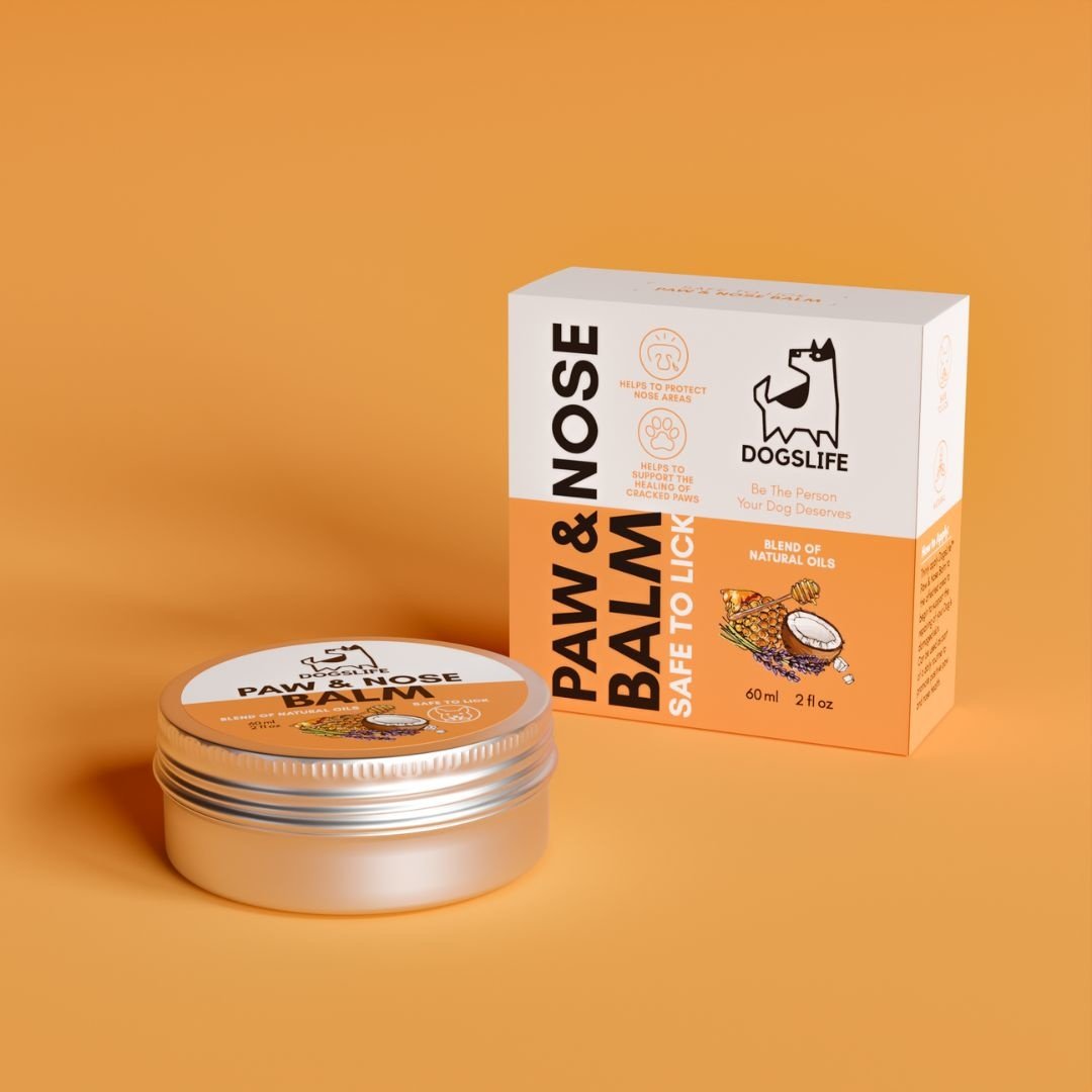 DogsLife Hondenbalsem Paw & Nose Balm – Verzorgt Pootjes en Neus