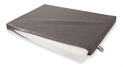 BIA Bed Matras Ligbed Polyetherkern voor drukverdeling - Grijs - 85x56x5 cm