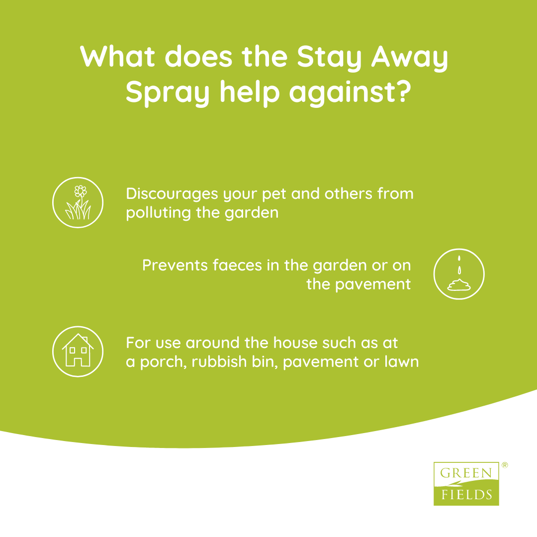 Greenfields Stay Away Spray 400 ml – Honden en katten afschrikken
