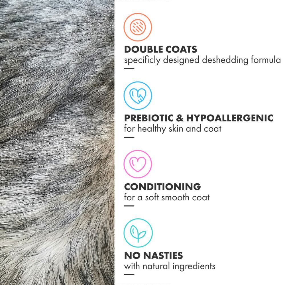 DotDotPet Double Coat Conditioning Shampoo shampoo deshedding 280 ml