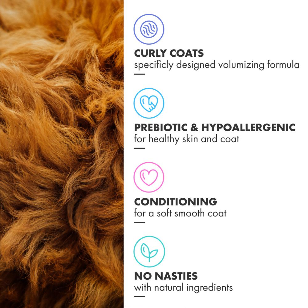 DotDotPet Curly Coat Conditioning Shampoo krulvachten shampoo 280 ml