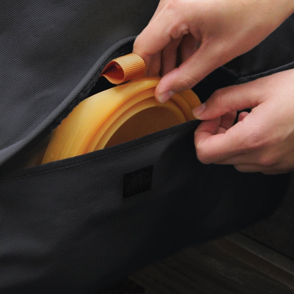 Kurgo Honden Zitplaats Bescherming Rover Bucket Seat Cover - Zwart