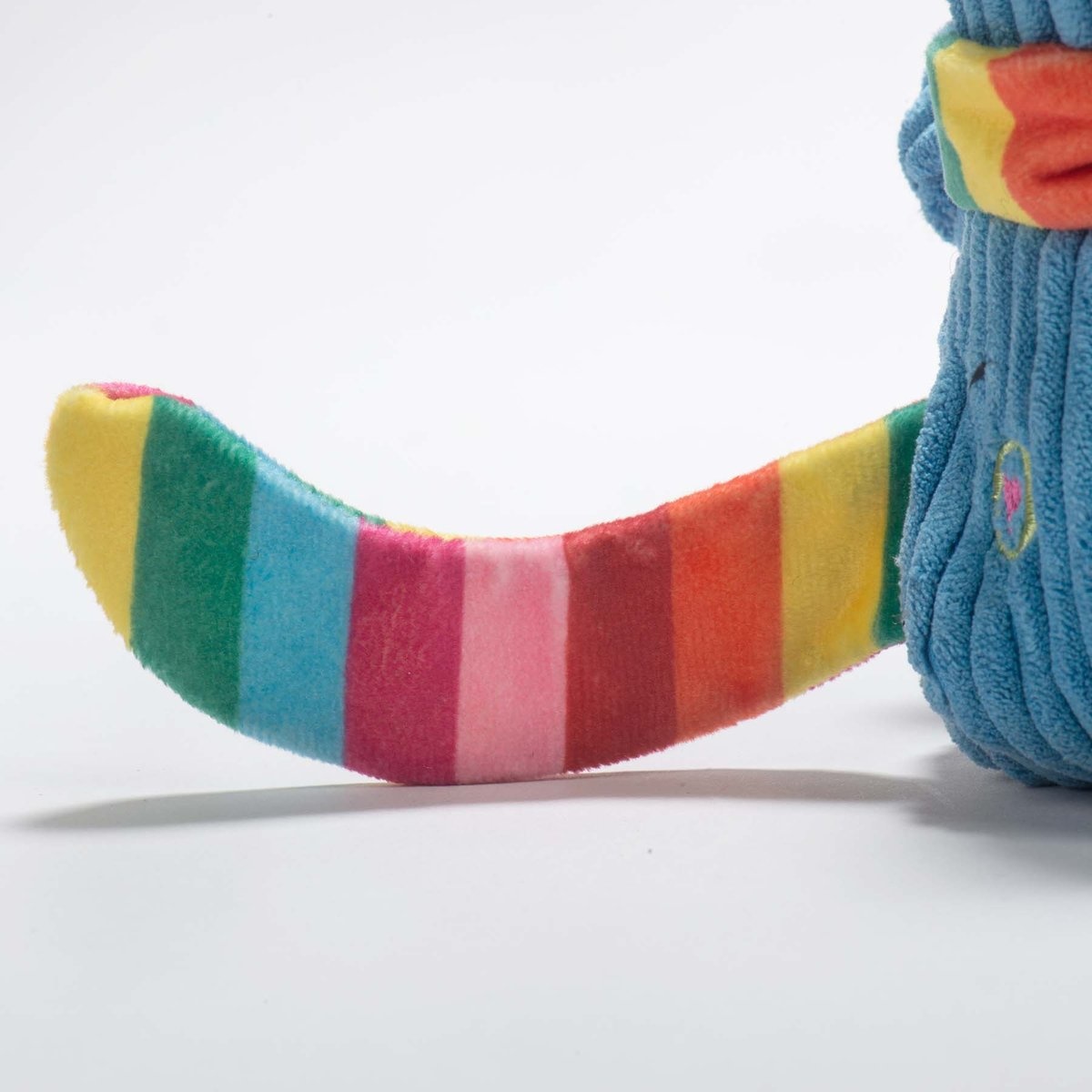 HuggleHounds® hondenknuffel Rainbow Cheshire Cat Knottie™ 25 cm – Small