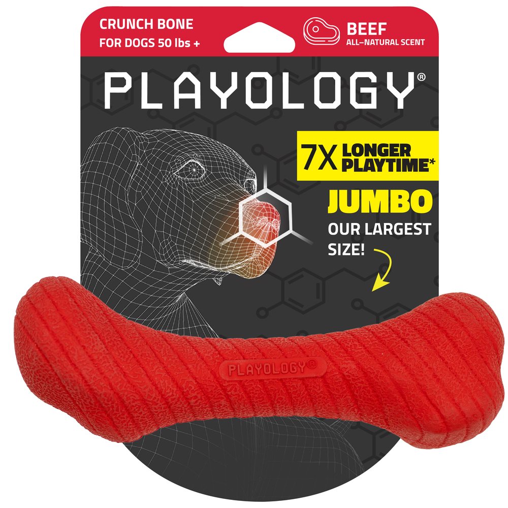 Playology Crunchy Femur kauwspeeltje