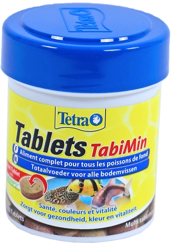 TETRA Bodemvoer TABIMIN Tabletten Zinkend, Vitamine C voor Weerstand & Groei, Complete voedingsstoffen - 120 tabletten