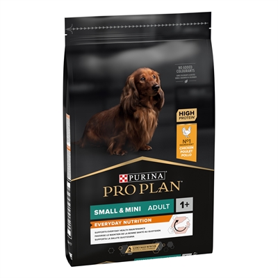 PRO PLAN Hondenvoer Adult Small & Mini Kip Nutri-Intense, gebitsverzorging & kleine brokjes - 7 kg