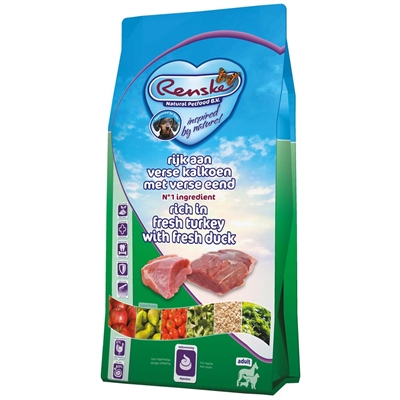 Renske Super Premium Adult hondenvoer Kalkoen / Eend