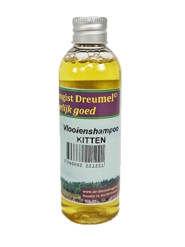 DIERENDROGIST Vlooienshampoo Kitten met planten