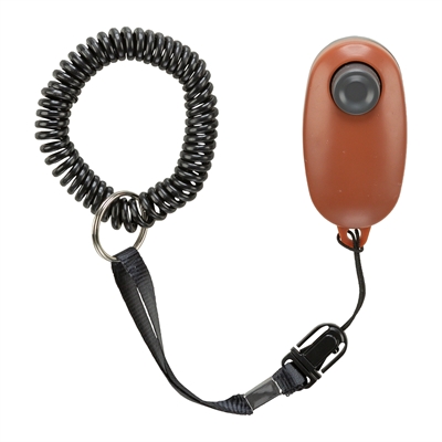 TRIXIE Dog Activity Soft Clicker - Basisclicker met lus, consistent geluid & handleiding - Assorti - Universeel