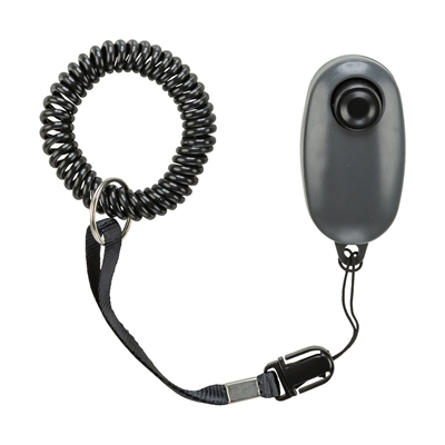 TRIXIE Dog Activity Soft Clicker - Basisclicker met lus, consistent geluid & handleiding - Assorti - Universeel