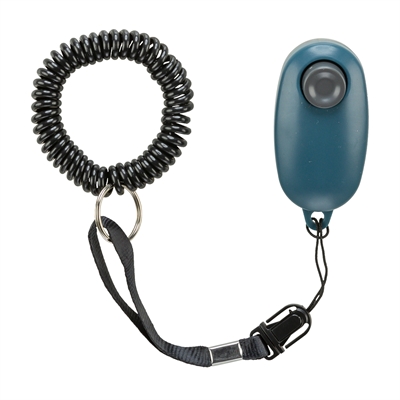 TRIXIE Dog Activity Soft Clicker - Basisclicker met lus, consistent geluid & handleiding - Assorti - Universeel