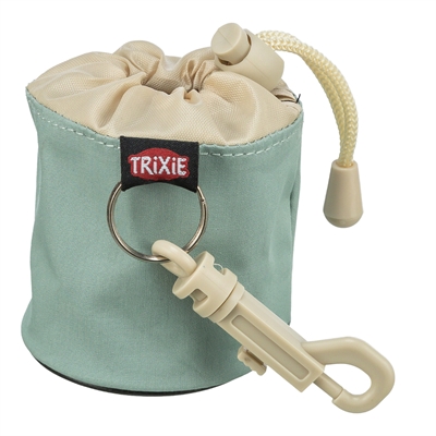 TRIXIE Dog Activity beloningszakje met trekkoord & musketonhaak, multifunctioneel - Assorti - 7x9 cm
