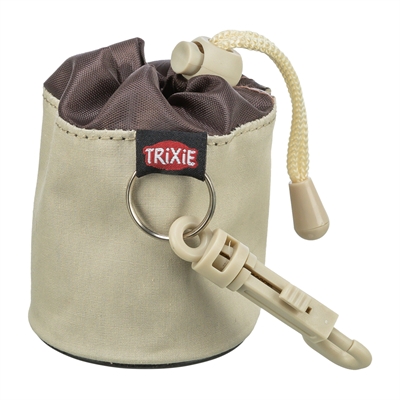 TRIXIE Dog Activity beloningszakje met trekkoord & musketonhaak, multifunctioneel - Assorti - 7x9 cm