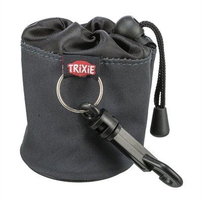 TRIXIE Dog Activity beloningszakje met trekkoord & musketonhaak, multifunctioneel - Assorti - 7x9 cm