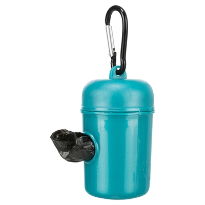 TRIXIE POEPZAKDISPENSER MET 2X20 ZAKJES ASSORTI