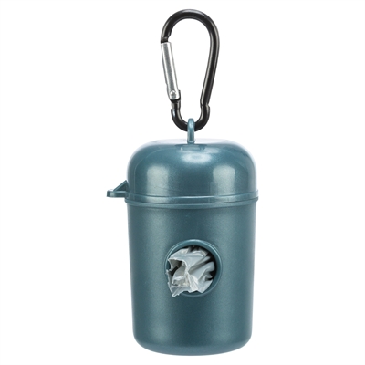TRIXIE POEPZAKDISPENSER MET 2X20 ZAKJES ASSORTI