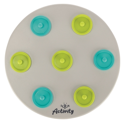 TRIXIE Snack Board met 7 verstopplekken | Braintrainer knaagdieren - assorti - Ø20 cm