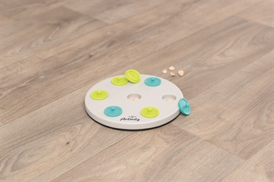 TRIXIE Snack Board met 7 verstopplekken | Braintrainer knaagdieren - assorti - Ø20 cm