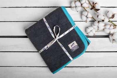 BUNNY NATURE Bunnybedding Easy Plasmat Absorberend stofvrij wasbaar - Turquoise - 112x51 cm