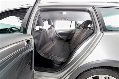 TRIXIE Auto-hondendeken met deurbescherming Anti-slip, beschermt tegen haren & vuil - Zwart - 150x135 cm