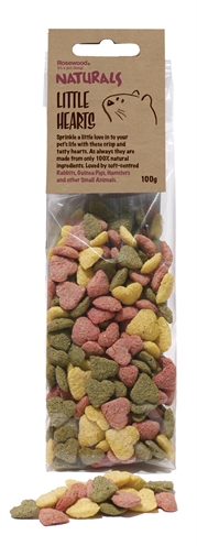 NATURALS Knaaghartjes ROSEWOOD - Natuurlijke ingrediënten, alfalfa & rode biet - Naturel - 100 g