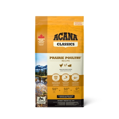 ACANA Hondenvoer droog Classics Prairie Poultry met vers kip & kalkoen, rijk aan eiwit en omega-3 - 14,5 kg