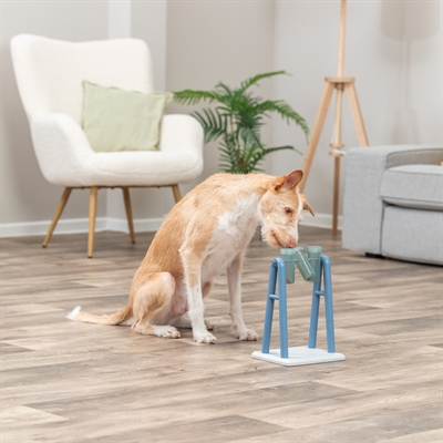 TRIXIE Intelligentiespel DOG ACTIVITY TURN AROUND 3 draaibare elementen, verstelbare moeilijkheid - multicolor - 22x18x33 cm