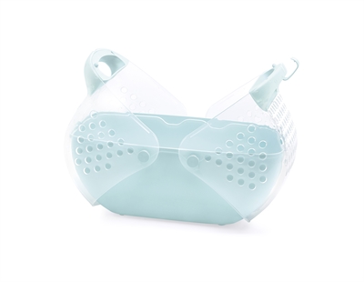 IMAC Reismand Baggy Knaagdier - Transparant geventileerd deksel, ergonomisch handvat, tot 3 kg - Assorti - 36x25x29 cm