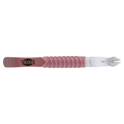 TRIXIE Tekenpen LED - Snelle veilige tekenverwijdering, ingebouwd LED en compacte clip - Assorti - 14 cm