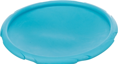 TRIXIE Rubber frisbee Dog-o-Soar Waterafstotend, zacht voor jonge/gevoelige honden, ideaal voor apporteren - Assorti - One size