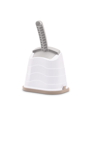 IMAC Kattenbakschep Romeo Effectief filtert grit zonder verlies | Houder met afneembaar opvangbakje - Assorti - 17,5x11x28 cm