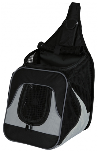 TRIXIE HONDENTAS SAVINA BUIK ZWART / GRIJS