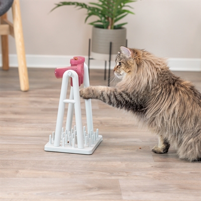 TRIXIE CAT ACTIVITY TURN AROUND DENKSPEL WIT / ROZE
